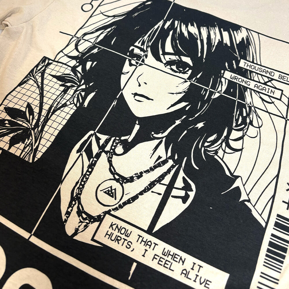 Anime Tee - Natural