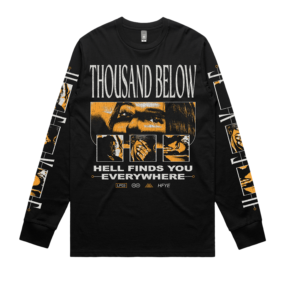 Hell Finds You Longsleeve - Black