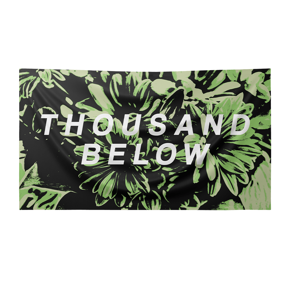 Thousand Below Wall Flag